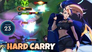 WILD RIDT AKALI : INSANE HARD CARRY | WILD RIFT AKALI BUILD & RUNES | WILD RIFT AKALI GUIDE