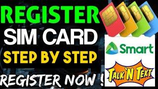 PAANO MAG REGISTER NG SIM CARD ! | REGISTER SMART & TNT SIM STEP BY STEP !