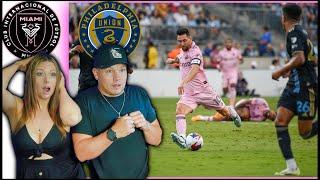 Messi Unbelievable 30 Yards Goal! Inter Miami vs Philadelphia 4-1 REACTION