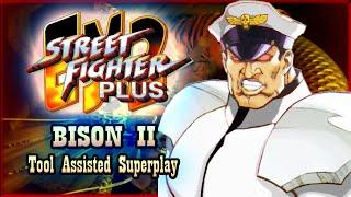 【TAS 】STREET FIGHTER EX2 PLUS (PSX) - BISON II (WHITE BISON)