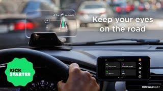 HUDWAY Cast — head-up display HUD to keep your eyes on the road!