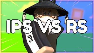IPS vs RS Official Clan War [Round 1] (INTENSE LATEGAME!) Roblox Bedwars