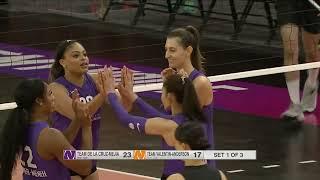 AU Pro Volleyball Game 3: Brittany Abercrombie Kill, Nootsara Tomkom Assist