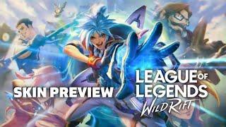 Mythic Battle Academia Ezreal | Skin Preview - League of Legends: Wild Rift