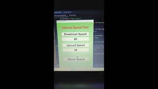 How to make internet speed check using python Day -30        #python #coding #projects  #development