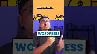 Gabisa ngoding? tenang kamu bisa cuan dari website dengan Wordpress #wordpress #digitalmarketing