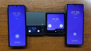 Samsung Galaxy Z Fold 4, Z Flip 4, Z Flip 5, Z Fold 5 Alarm Clock Alert Sound & Vibration