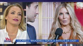 Bruganelli - Lucarelli, la lite continua - La Vita in diretta 11/11/2024