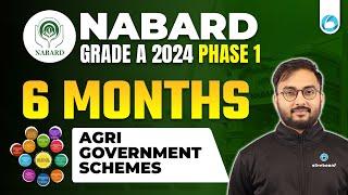 Agriculture Government Schemes for NABARD Grade A 2024 | NABARD Grade A 2024 Marathon