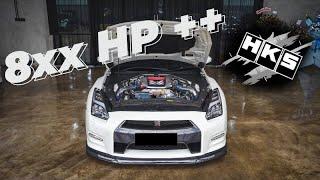 #REMOTE :  800HP ++ HKS GT800 Turbo Nissan  GTR R35 (Steven Jorgie) PART 1