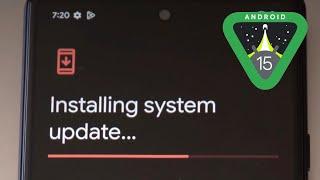 Updating to Android 15! (Pixel 6)