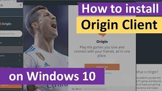 How to Install Origin Client for PC