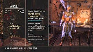 ESO Templar Healer Current Trial Builds