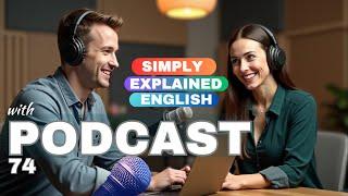 Learn English podcast with conversation for all levels 74 | THE COMMON WORDS | Learn English podcast