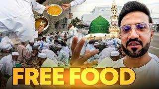 Free Food in Madina Secret Place  Street Food Madina | Abdul Malik Fareed