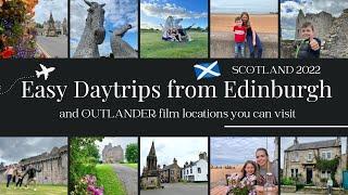 Easy Day trips from Edinburgh | Portobello Beach | Craigmillar Castle | Kelpies | Midhope | Falkland