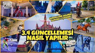 YENİ GÜNCELLEME GELMEDİ SORUNU ÇÖZÜMÜ  PUBG Mobile 3.4 GÜNCELLEMESİ NASIL YAPILIR  NASIL İNDİRİLİR