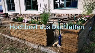 Hochbeet aus Dachlatten /nachbauen / Holz / Woodwork