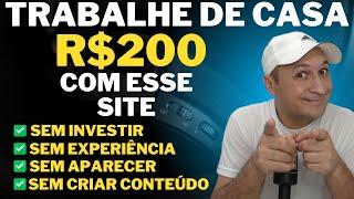 SITE PARA GANHAR DINHEIRO PELA INTERNET E FAZER UMA RENDA EXTRA DE CASA (dinheiro online)