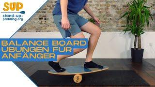 7 einfache Balance Board Übungen für Anfänger (Gleichgewicht & Fitness)