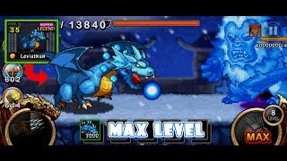 Leviathan Max Level 35 Test Against Boss | Kingdom Wars