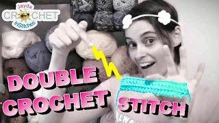 How To Crochet - Learn The Double Crochet Stitch