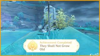 Inazuma Hidden Achievement | They Shall Not Grow Old Achievement | Simple Tomb Location