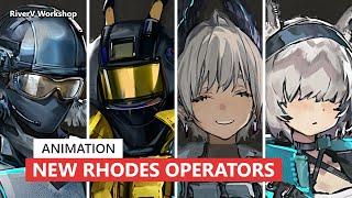 Stronghold Protocol All New Operators Animations Showcase | Arknights/明日方舟 アニメーション集