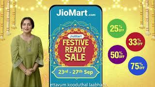 JioMart Tyohaar Ready Sale - 23rd to 27th September | Malayalam