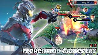 Florentino Slayer Lane Pro Gameplay | Mega Kill | Arena of Valor Liên Quân mobile CoT