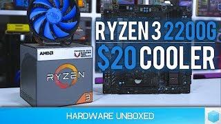 Ryzen 3 2200G, Overclocking Guide with a $20 Cooler!