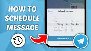 How to Schedule Message on Telegram - Quick and Easy Guide!