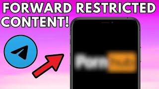 How To Forward Restricted Content On Telegram | Bypass Telegram Forward Restriction on any Channel