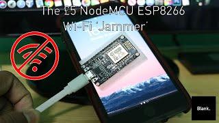 The £5 NodeMCU ESP8266 Wi-Fi ‘Deauther Setup! (iOS & Android)