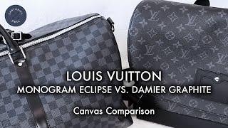 Louis Vuitton Monogram Eclipse vs. Damier Graphite Canvas