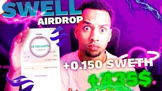 Swell Airdrop Claim | How to Claim swETH Token | Crypto Airdrops