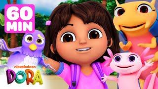 Dora's Daring Animal Rescues!  1 Hour | Dora & Friends