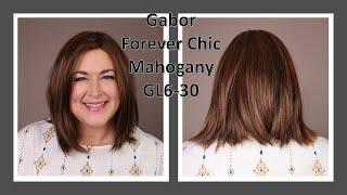 Gabor FOREVER CHIC in Mahogany GL6-30 | BRAND NEW WIG for 2022 | Straight Long Bob (LOB)