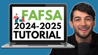 NEW 2024-2025 FAFSA Walkthrough | Step-by-step tutorial