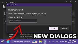 How to Enable New Dialogs UI with Dark Mode in Windows 11 25201