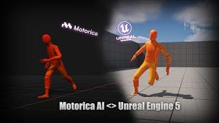 Как создать анимацию персонажа в Unreal Engine 5 с Motion Matching и Motorica AI