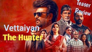 Vettaiyan the Hunter Trailer Review l Rajnikant, Amitabh Bachchan l Lugun Filmy Nazar