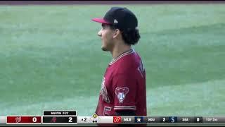 Alek Thomas ROBS 2 NATIONALS OF HITS WITH SLIDING GRABS IN CENTER | Nationals @ Diamondbacks 7/24/22