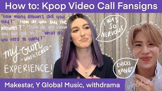 [Kpop Fansign Call] How To Apply + My Video Call Experience 영상통화 이벤트