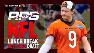 NFL DFS Strategies, Picks, Advice | NFL BEST BALL | 7/5 - The Lunch Break