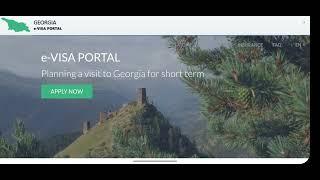 How To Apply Georgia E-Visa (Online Short Term Tourist Visa) Step By Step Full Information