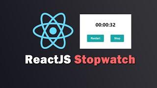 How to Create a Simple Stopwatch Timer with ReactJS