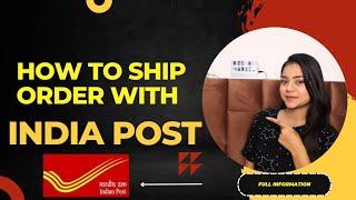 How to Ship Order with India post |Scrunchie business | Small business