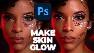 Skin Retouching in Photoshop Tip - Make it Glow!