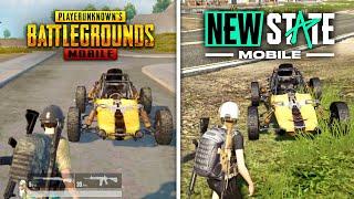 NEW STATE MOBILE VS PUBG MOBILE COMPARISON | NEW STATE VS PUBGM